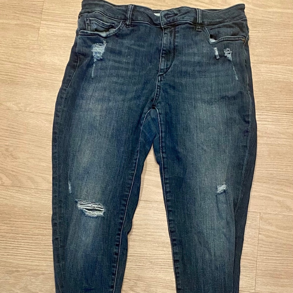 DL1961 Instascuplt Cropped Jeans Size 31